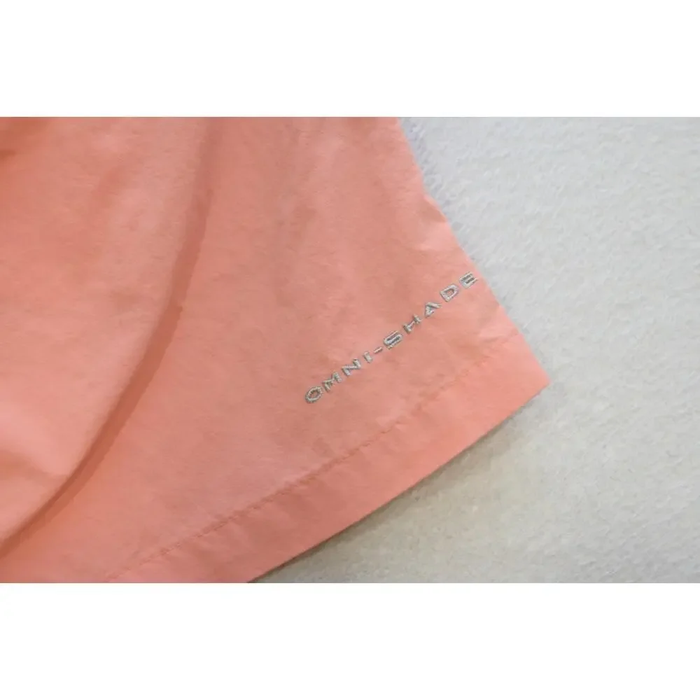 Columbia PFG Swim Trunks Pink‎ Omni-Shade Fishing Shorts 6